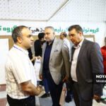 بازدید سید محمد مرتضوی، رئیس کانون سراسری انبوه سازان، از نمایشگاه صنعت ساختمان گلستان.