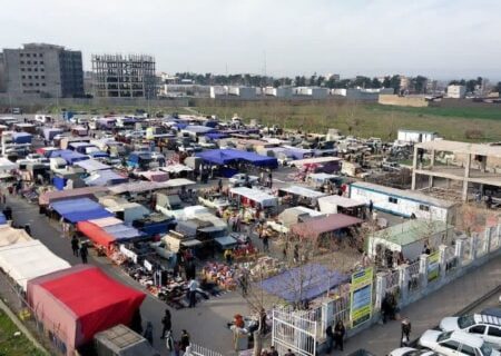 برپایی بازارچه‌ های نوروزی در گرگان