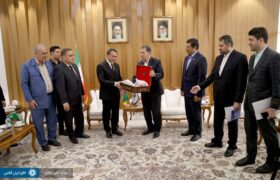 دیدار رئیس اتاق ترکمنستان با رئیس اتاق ایران