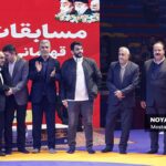 اختتامیه مسابقات کشتی آزاد قهرمانی کشور در گرگان