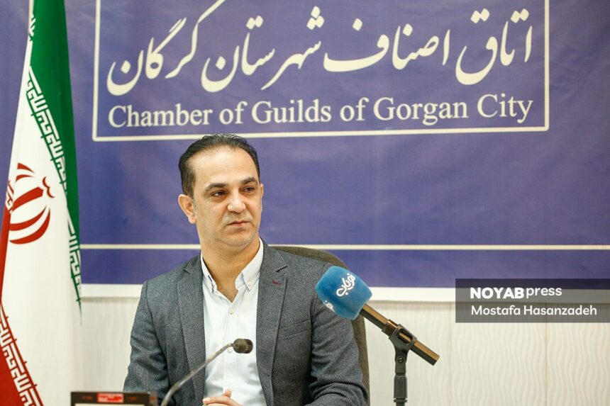 باقری نیا، مشاور امور صنفی اتاق اصناف گرگان