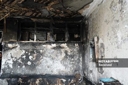 آتش سوزی اتاق اصناف گرگان