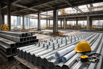 عرشه فولادی صنعت ساختمان